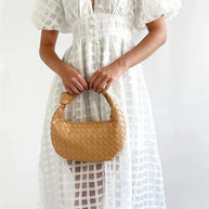 WW | Midikleid mit Puffärmeln