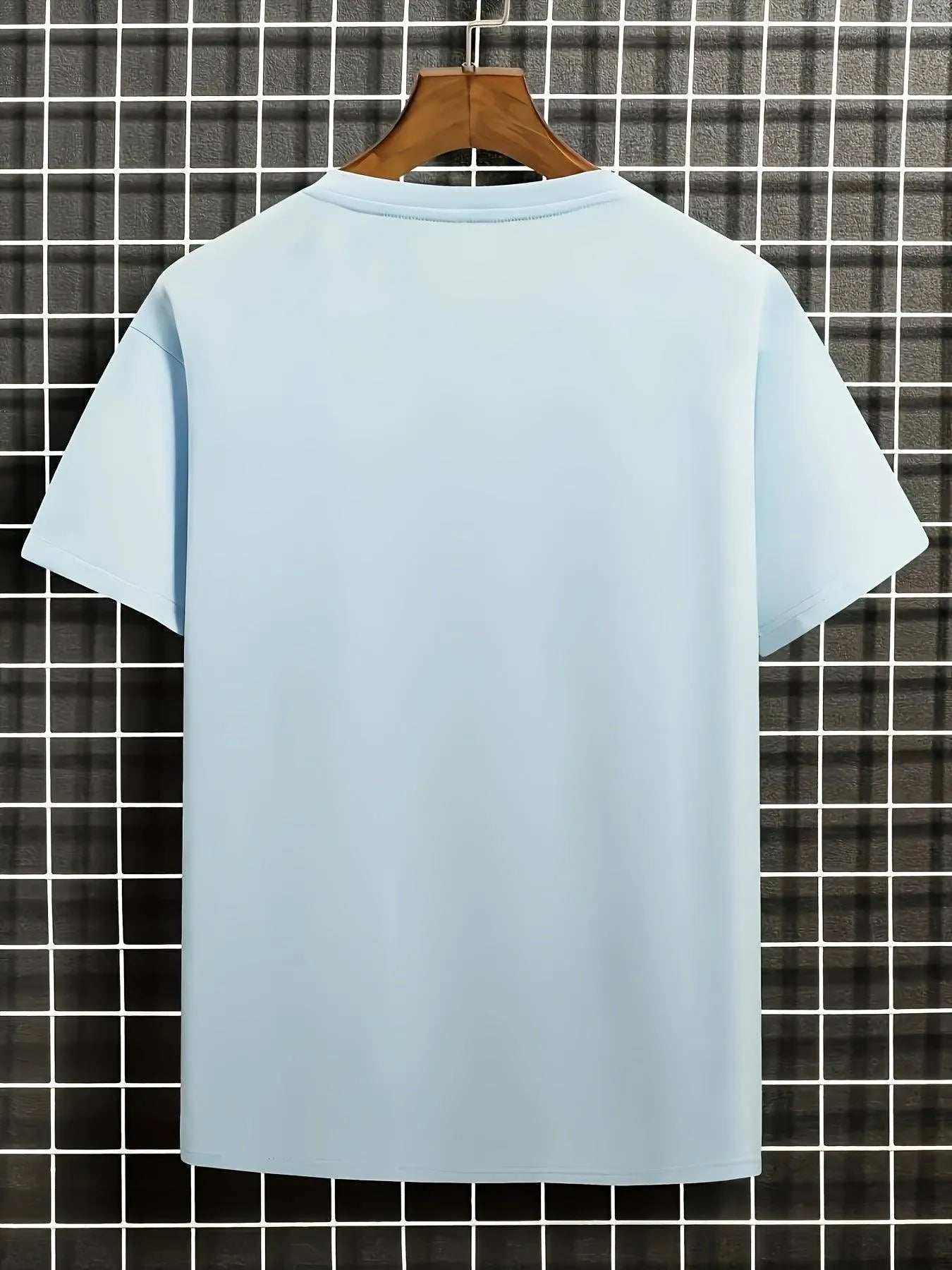 WW | Herren T-shirt Blumen Und Wellen Design
