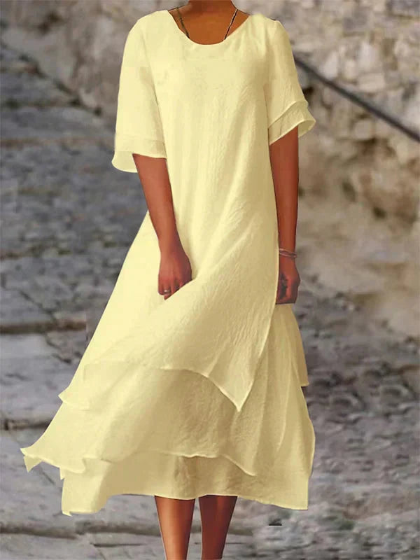WW | Lavin Elegantes und Schickes Schlitzkleid