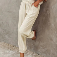 W&W - Lange Hose mit hoher Taille
