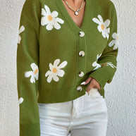WW | mit Blumenmuster und langen Ärmeln Für Frauen