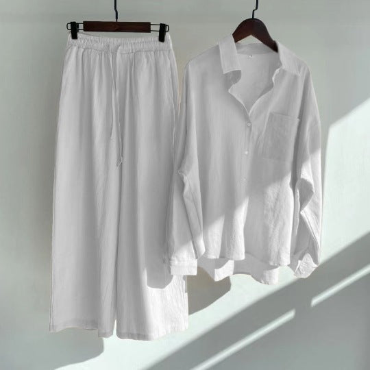 WW | Stylisches Und Zweiteiliges Leinen Set