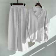 WW | Stylisches Und Zweiteiliges Leinen Set