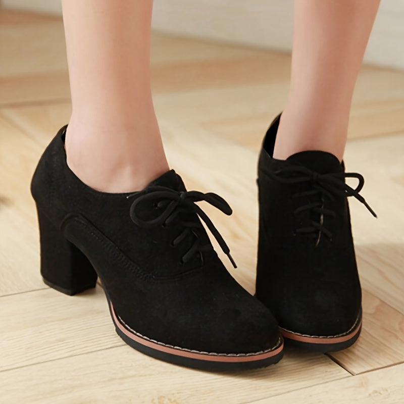 W&W Mode | Elegante Damen Pumps Mit Chunky Absatz