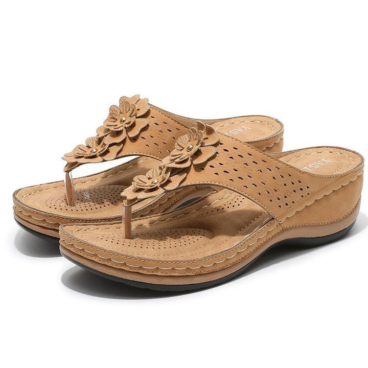 W&W Mode | Atmungsaktive Freizeitschuhe Mit Runder Kappe Und Fischgrätenmuster Blume