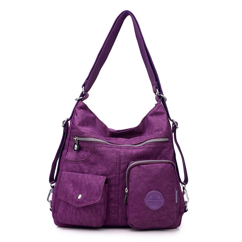 W&W Mode | Designer Handtasche Aus Wasserfestem Bylon Stoff Mit Großem Fassungsvermögen