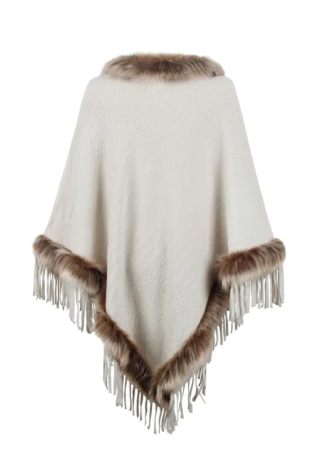 WW | Stilvoller Winterponcho für Damen