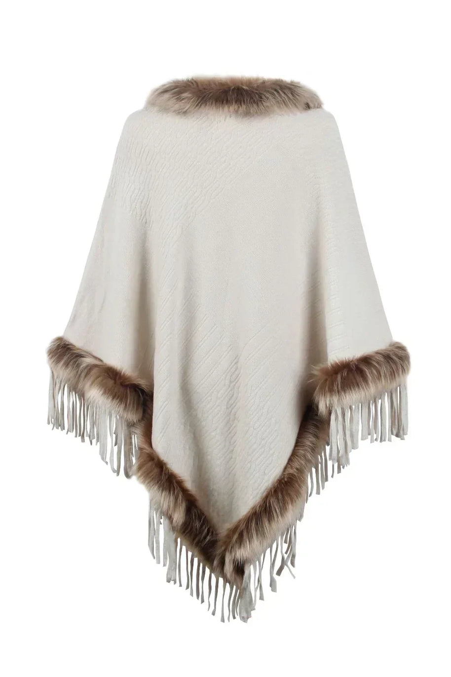 WW | Stilvoller Winterponcho für Damen
