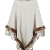 WW | Stilvoller Winterponcho für Damen
