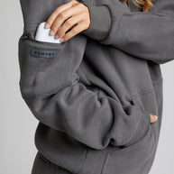 WW | Reise Kapuzenpullover mit Flugzeugmodus-Grafik