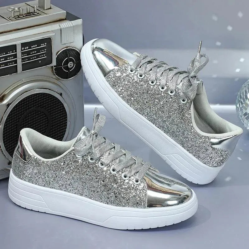 WW | Glittering sneakers with sequins