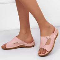 WW | Orthopädische Ledersandalen
