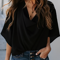 WW | Damen Sommer Chiffon Bluse