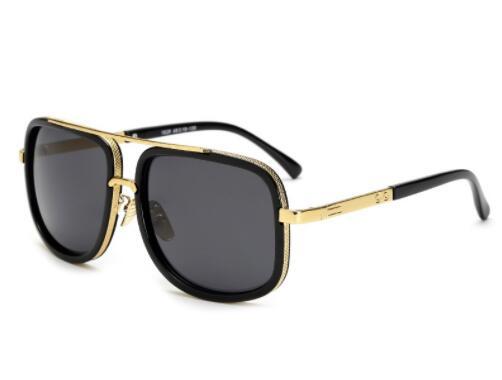 W&W Mode | Luxus Herren Sonnenbrille Mit Quadratischem Rahmen