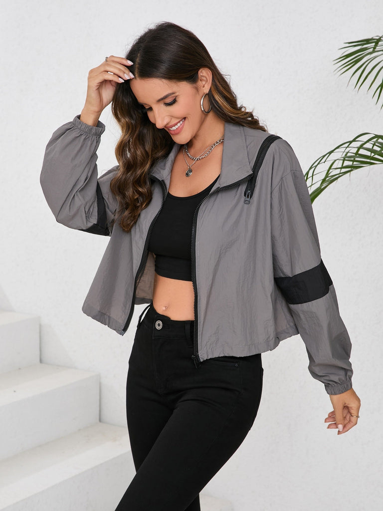 WW | Sportliche Windbreaker Jacke