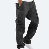 WW | Bequeme Herren Arbeitsbekleidungs Hose Mit Verstellbarem Bund Und Vielen Taschen