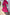 WW | Rosiedress Mockneck Puffärmel Spitze Aushöhlung Mid Kleid