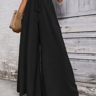 WW | Ärmelloses Pailletten Rundhals Mini Kleid