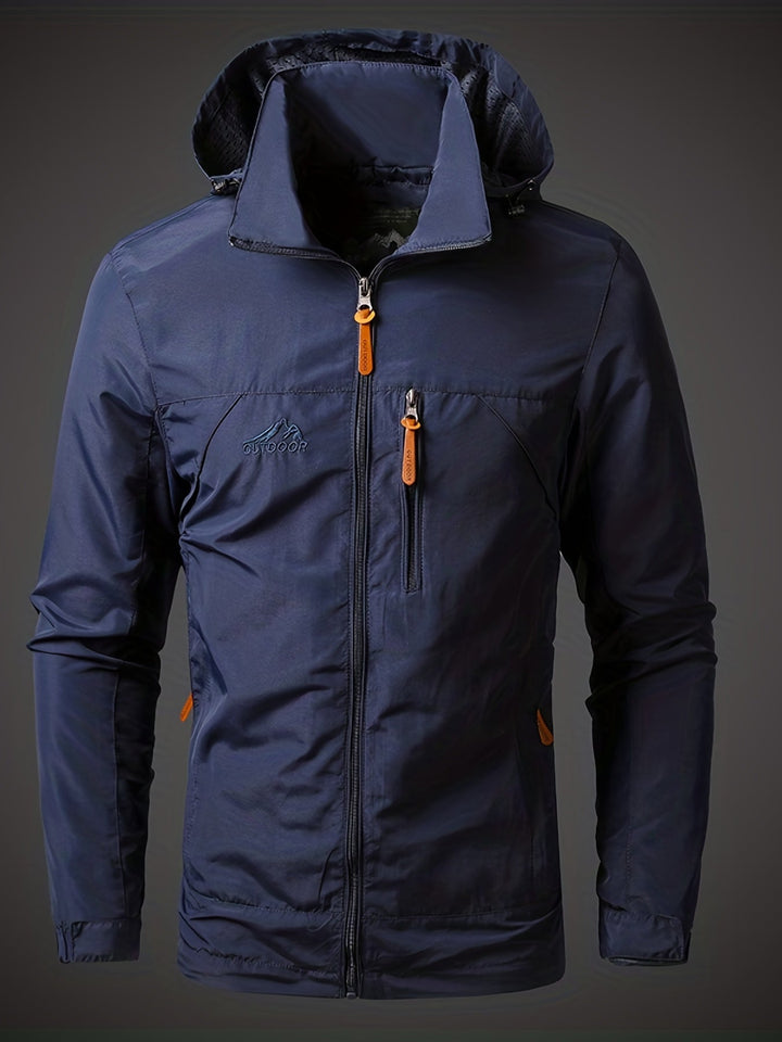 W&W Mode | Wasserabweisende Herren Softshelljacke Mit Kapuze