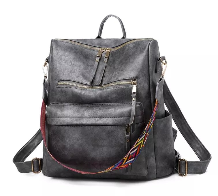 WW | Eleganter Weicher Leder-Rucksack