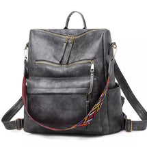 WW | Eleganter Weicher Leder-Rucksack