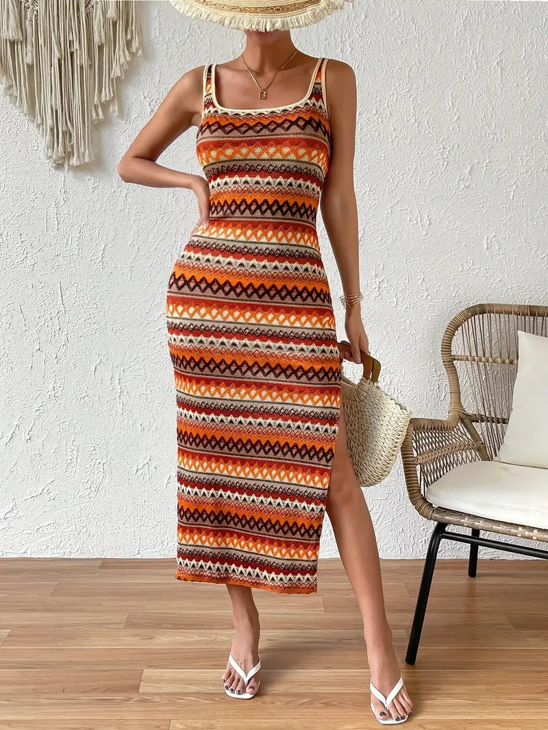 WW | Lebhafts Strickchleid für Fraue