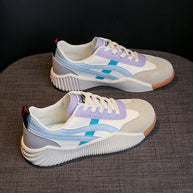 WW | Bequeme Vintage Sneakers in Braun Floriluxe