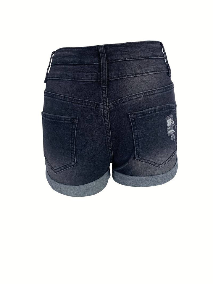 W&W Mode | Frühling/Sommer Rippend Denim Shorts