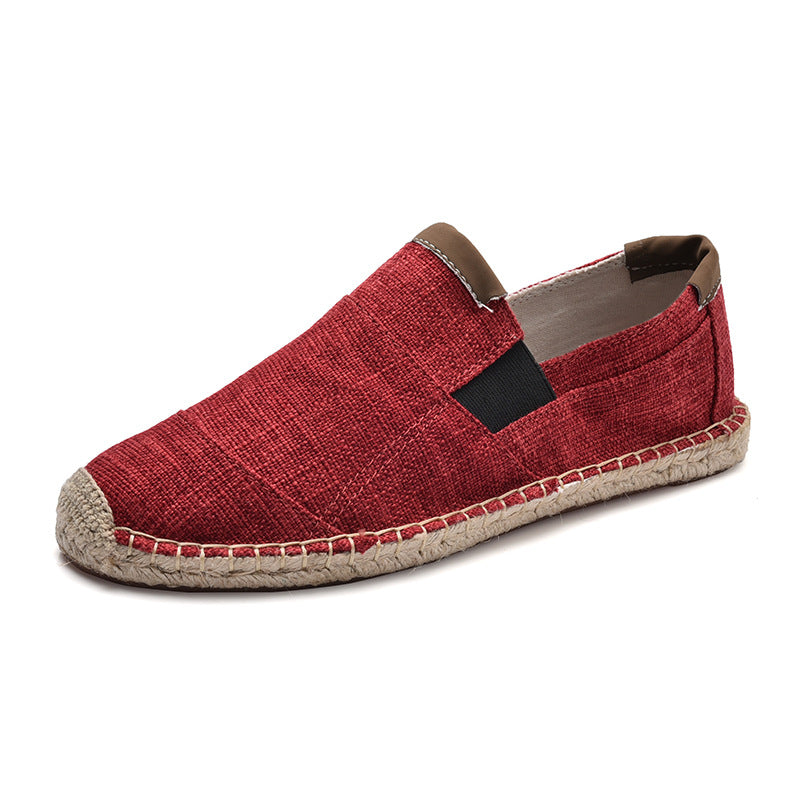 WW | Stilvolle Leichte Canvas Loafer Für Herren