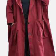 WW | Übergroße Wasserdichte Windbreaker-Jacke