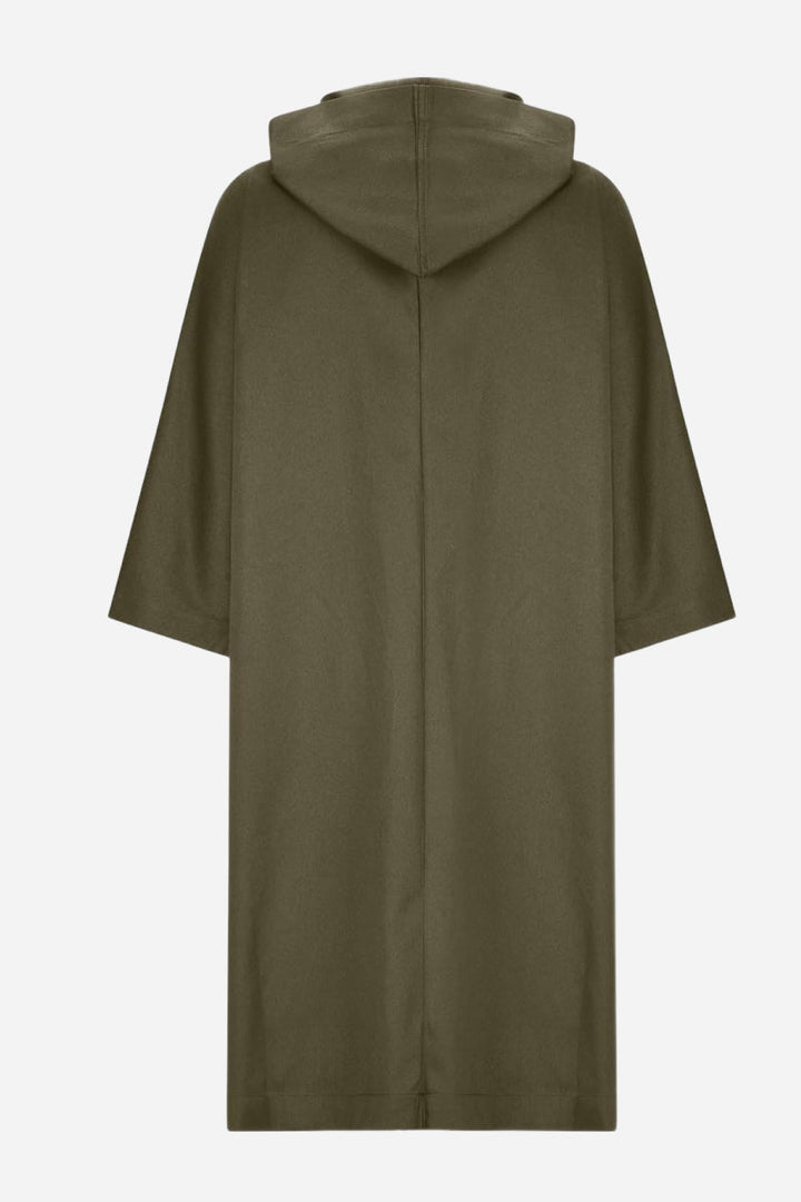 Oversize-Windbreaker-Jacke mit wasserabweisendem Material und Windschutz
