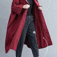 WW | Übergroße Wasserdichte Windbreaker-Jacke