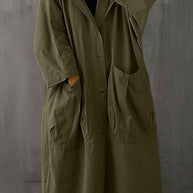 WW | Übergroße Wasserdichte Windbreaker-Jacke