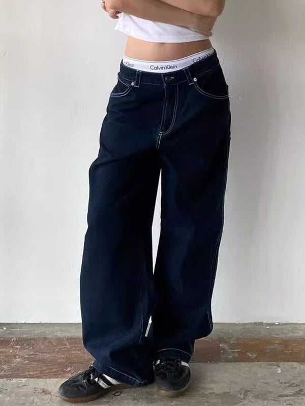 WW | Weinlese Jeans Mit Taschenstickerei Im Boyfriend Schnitt