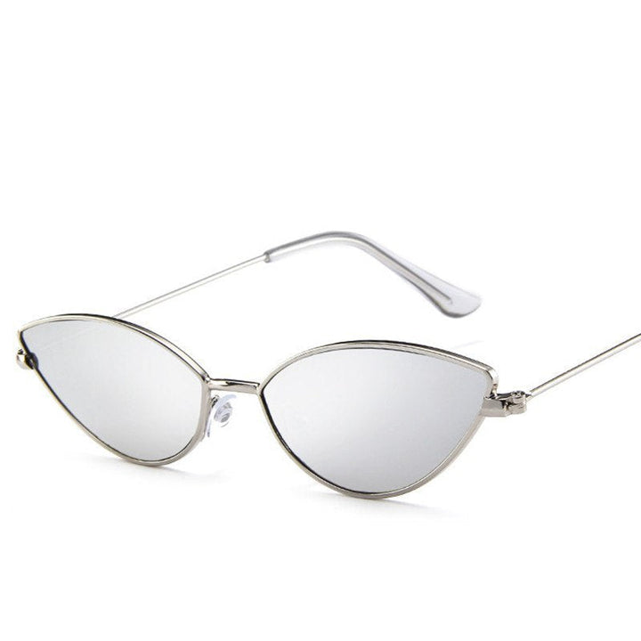 W&W Mode | Retro Katzenaugen Sonnenbrille Aus Premium Veganleder