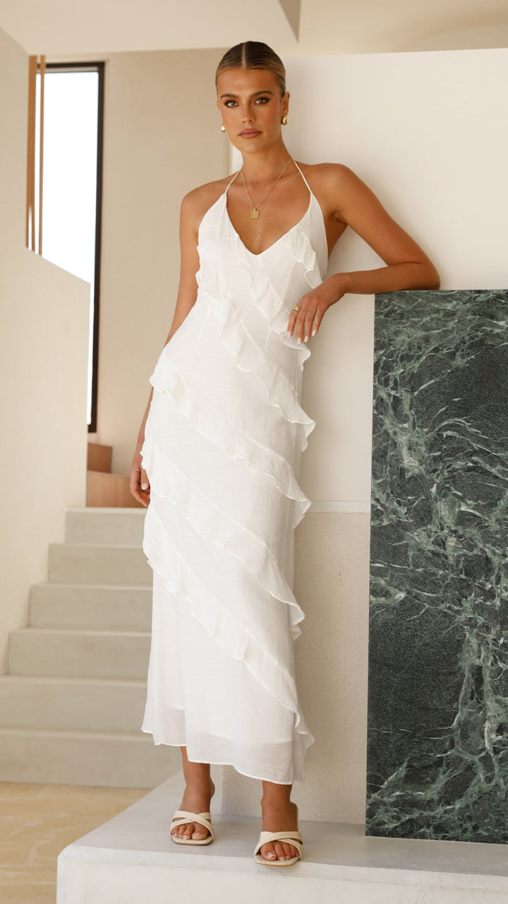 W&W Mode | Kleid Mit Verspielten Rüschen