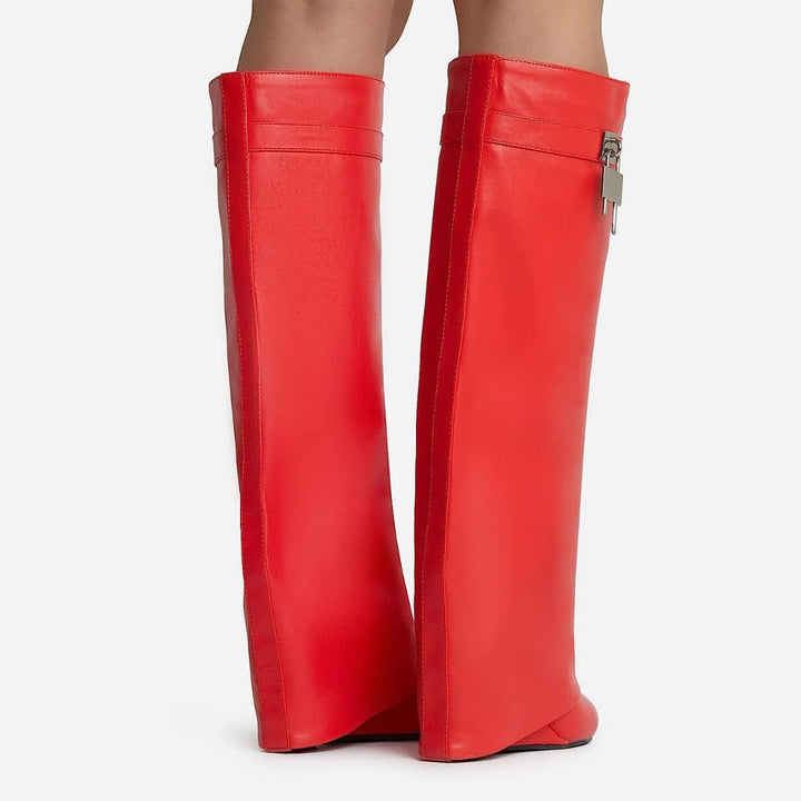 W&W Mode | Haifischstiefel aus Leder