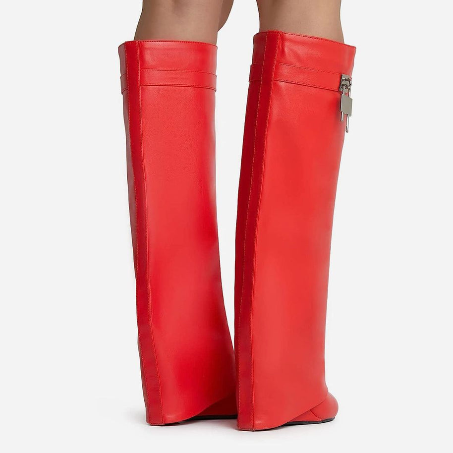 WW | Haifischstiefel aus Leder