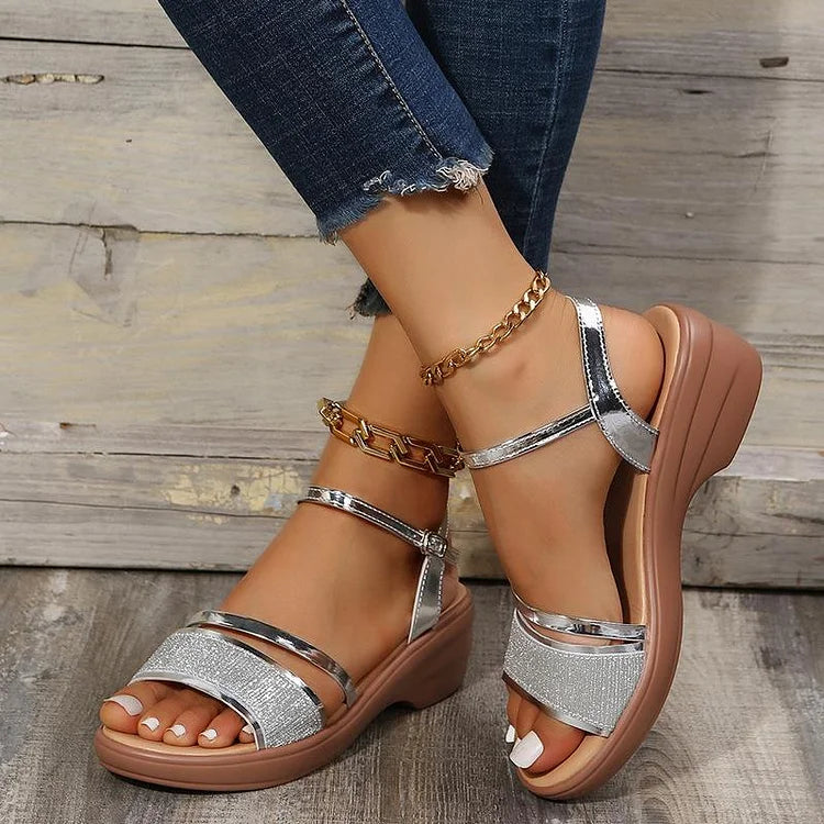 WW | neue orthopädische Damen High Heels mit offener Zehe