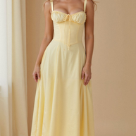 WW | Blumen Kleid für Frauen Midi