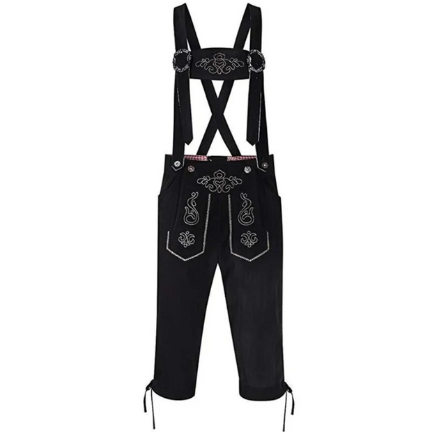 WW | Herren Lederhosen Kniehose Mit Trägern Bayerische Festkleidung