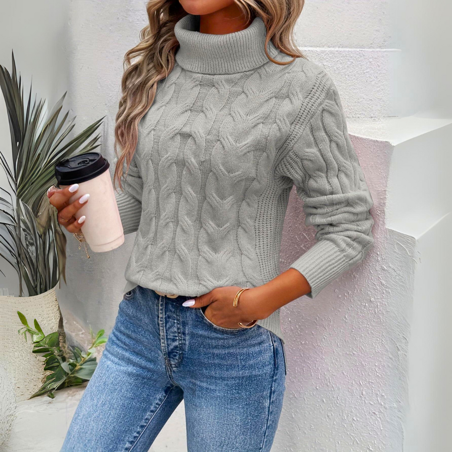 WW | Strick Rollkragenpullover