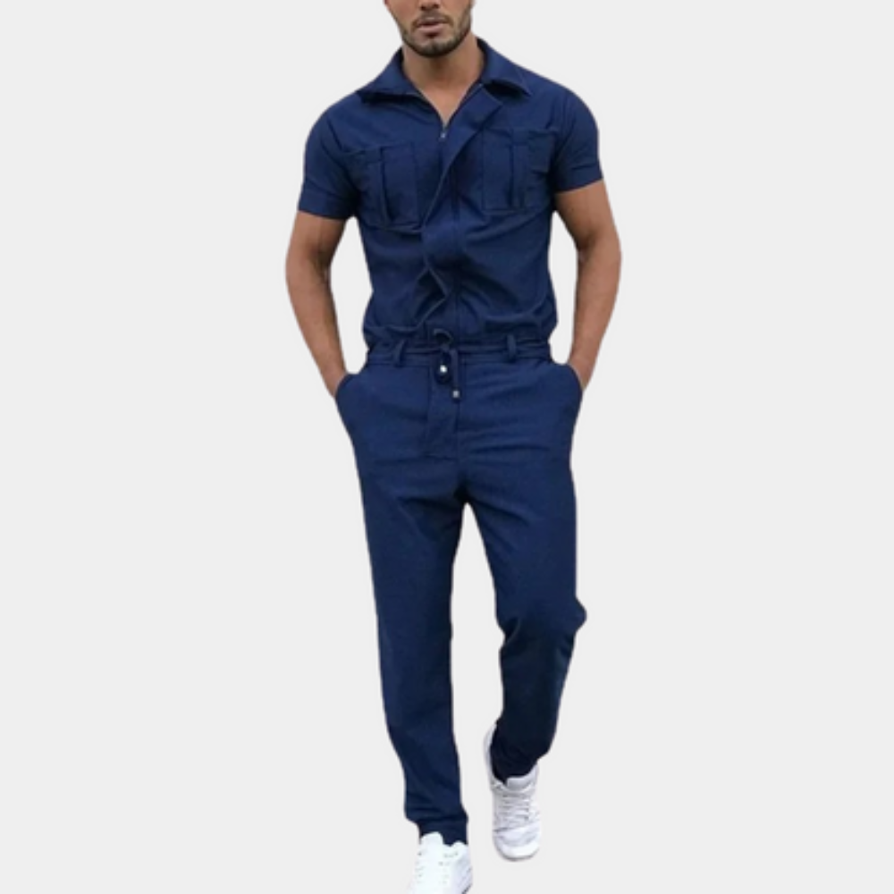 WW | Einfacher Und Moderner Herren Jumpsuit Herren Satz
