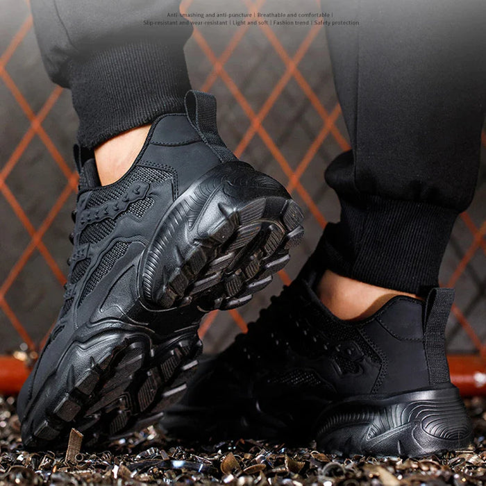 WW | Stahlkappenschuhe Für Herren Sicherheitsschuhe Mit Stahlkappe
