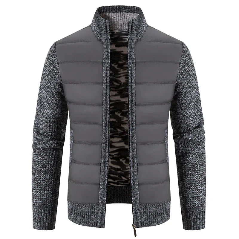 WW | Hybridjacke Aus Gesteppter Strickware Für Herren