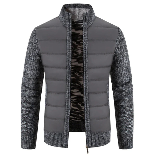 WW | Hybridjacke Aus Gesteppter Strickware Für Herren