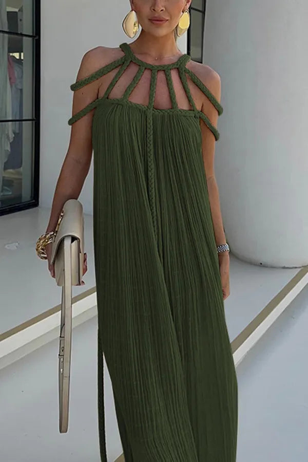 WW | Sommer Kurzarm Klassisches Kleid