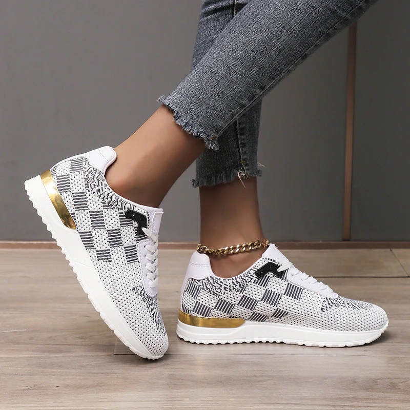 WW | Damen Sneaker Bequeme Laufschuhe Mit Rutschfester Sohle Und Modernem Design