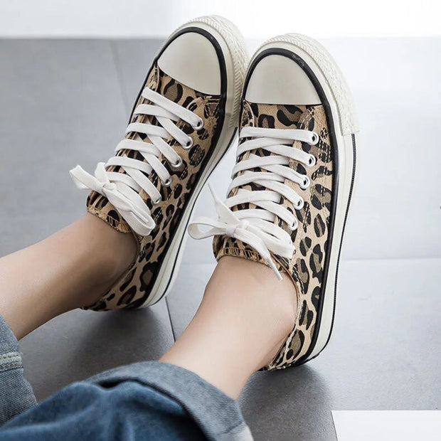 WW | Leopard Turnschuhe