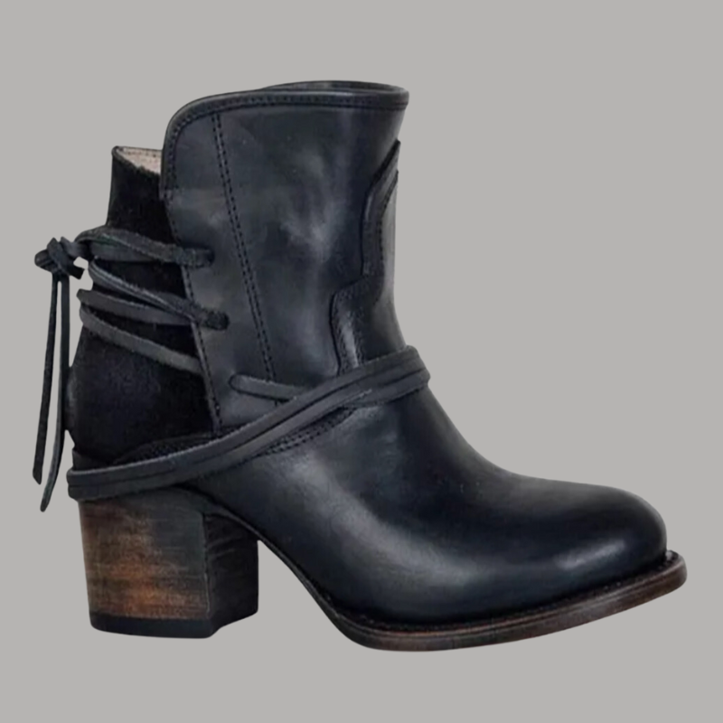 W&W Mode | Stiefeletten mit Riemendetails